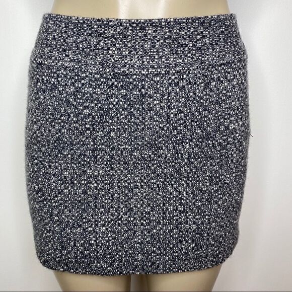 J.Crew wool tweed mini skirt with side buttons - Picture 1 of 5